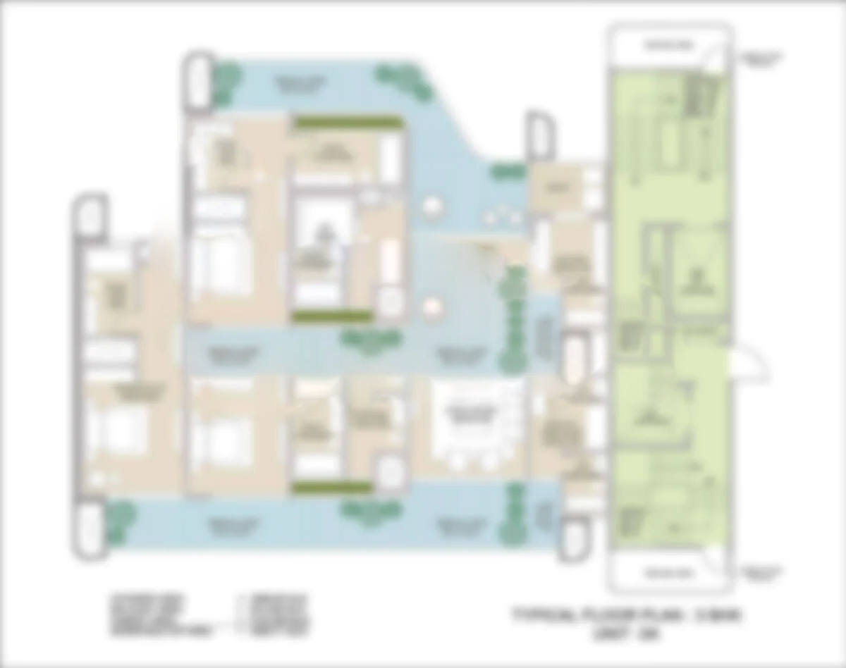 3.5 BHK Floor Plan